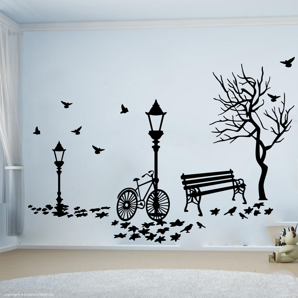 Baby Nursery Wall Lights - Autocollant Mural Moderne en Vinyle pour