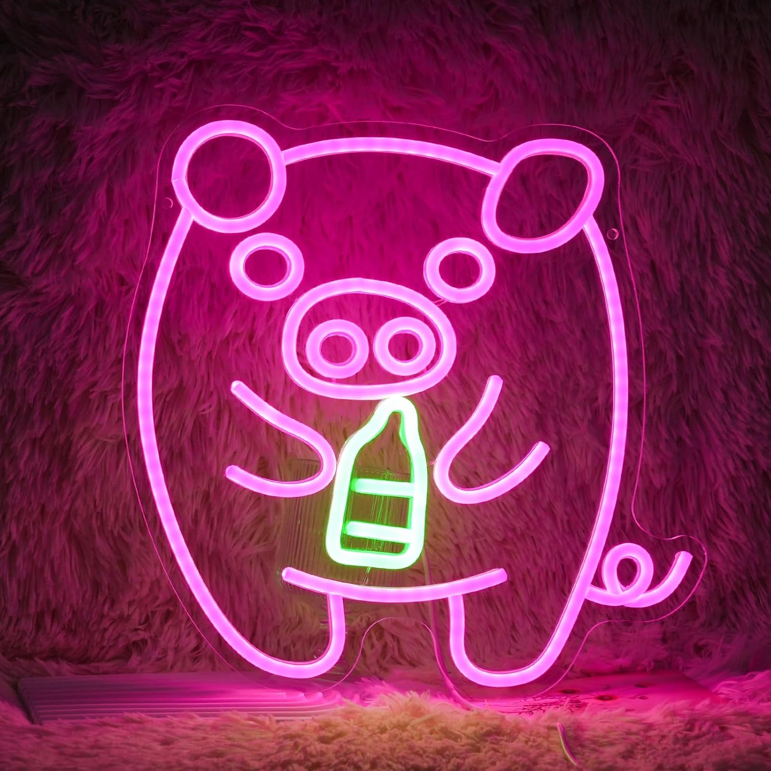 Baby Nursery Wall Lights - Enseigne néon LED USB dimmable en