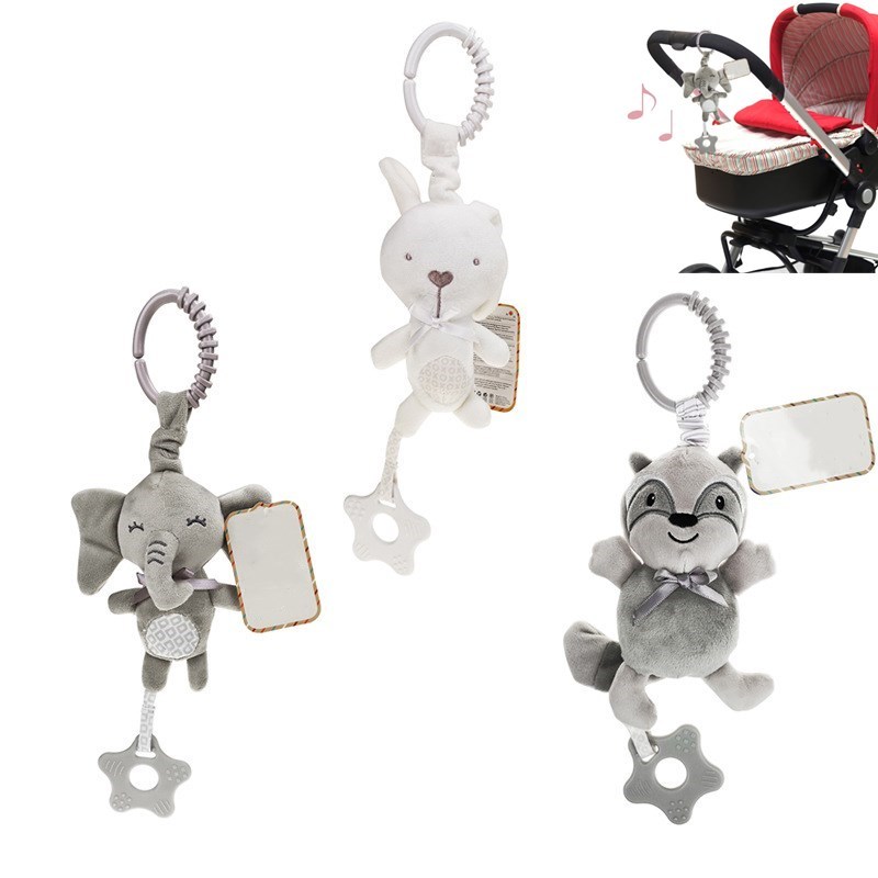 Baby Nursery Trolley - Poussette de lit CPull doux pour