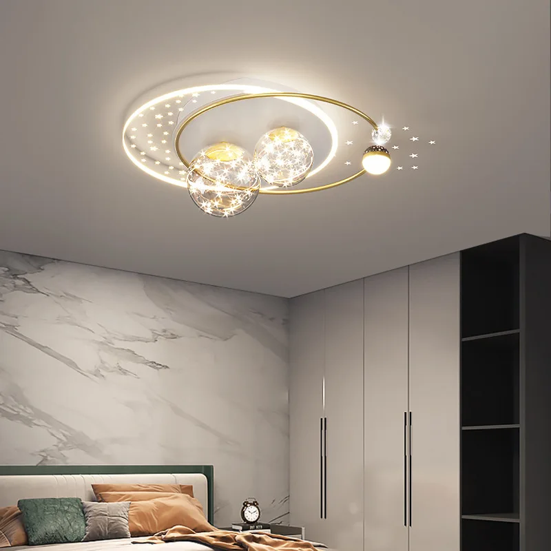Baby Nursery Light Fixture - Plafonnier enfant ciel étoilé nordique, à