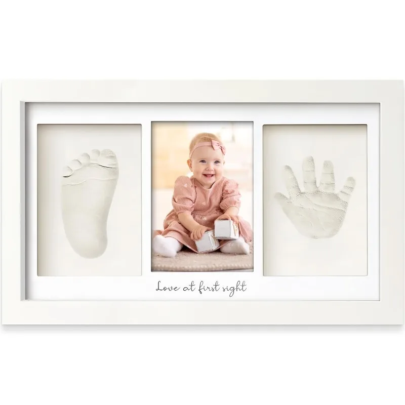 Baby Nursery Frames - Kit d'argile pour empreintes de mains