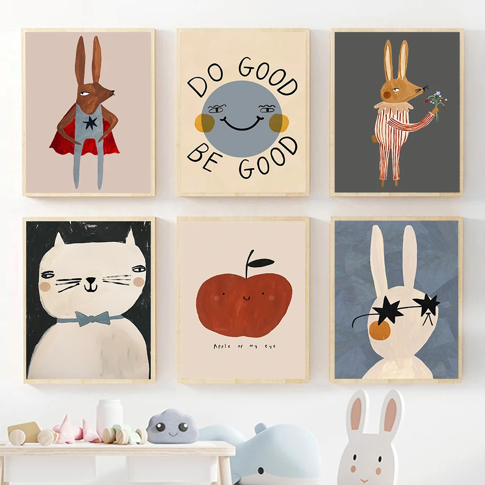 Baby Nursery Frames - (Sans cadre) Tableau mural amusant représentant