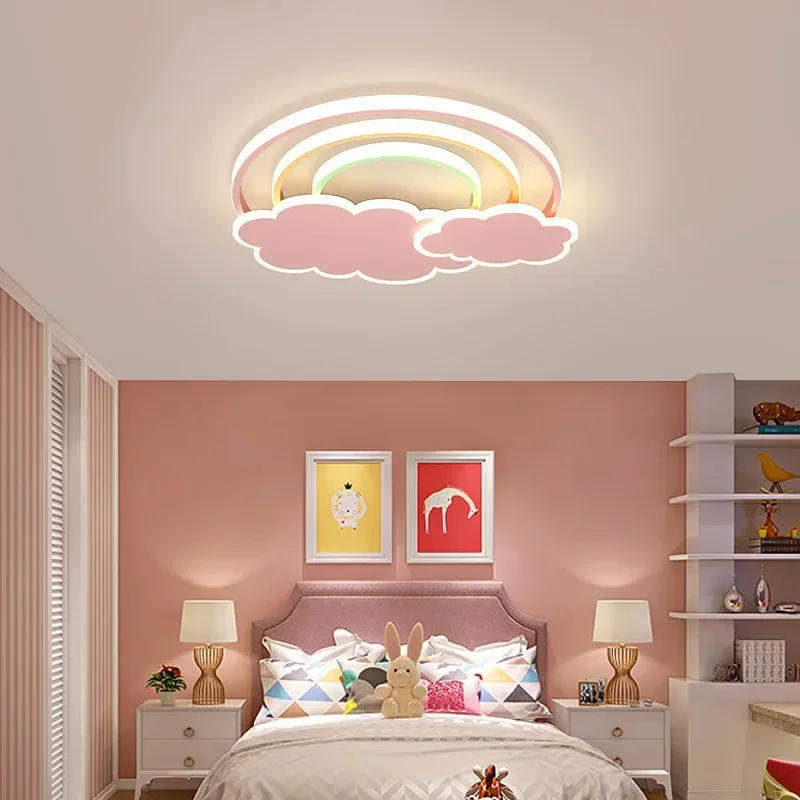 Plafonnier LED nuage arc-en-ci - Baby Nursery Light Fixture avis et prix