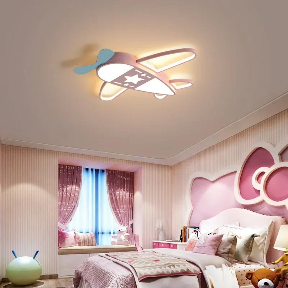 Plafonniers LED modernes en fo - Baby Nursery Light Fixture avis et prix
