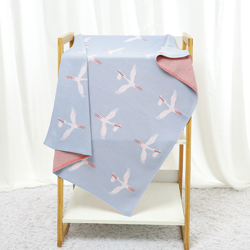 Couverture Tricotée Douce pour - Baby Nursery Boy avis et prix