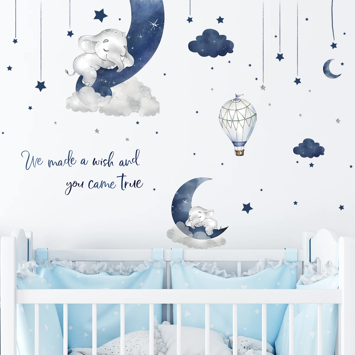Autocollant mural Animal éléph - Baby Girl Nursery Quotes avis et prix