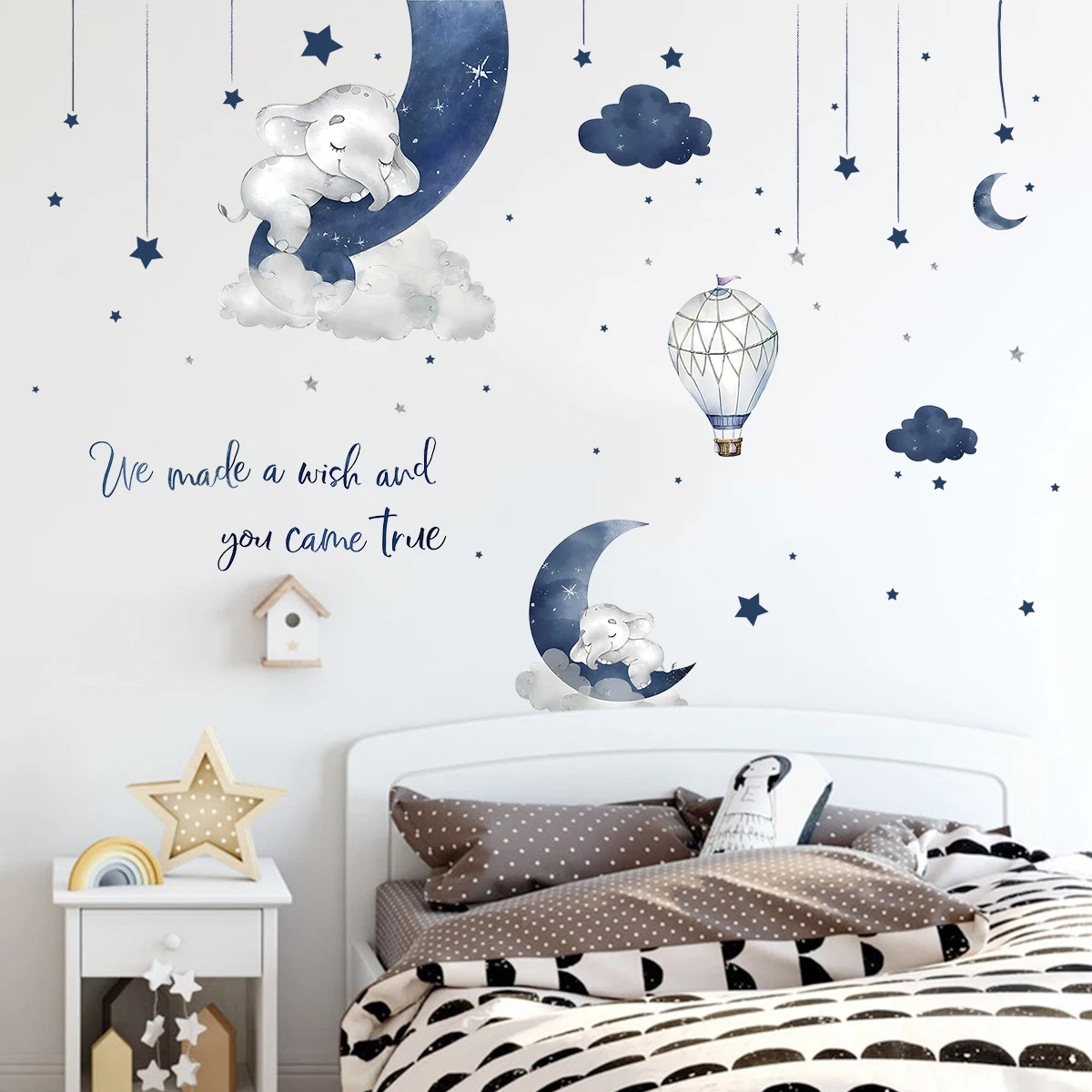 Autocollant mural Animal éléph - Baby Girl Nursery Quotes avis et prix