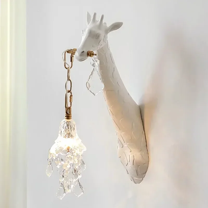 Nordique nouvelle résine giraf - Baby Nursery Wall Lights avis et prix