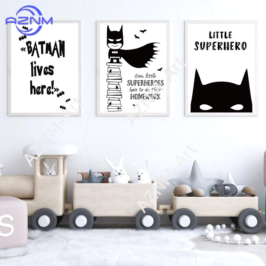 Peinture sur toile murale, aff - Baby Nursery Boy avis et prix